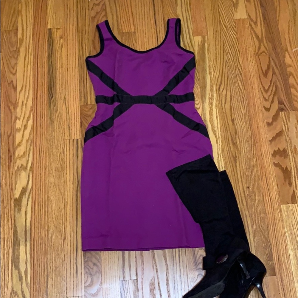 Purple Worthington dress in size 8